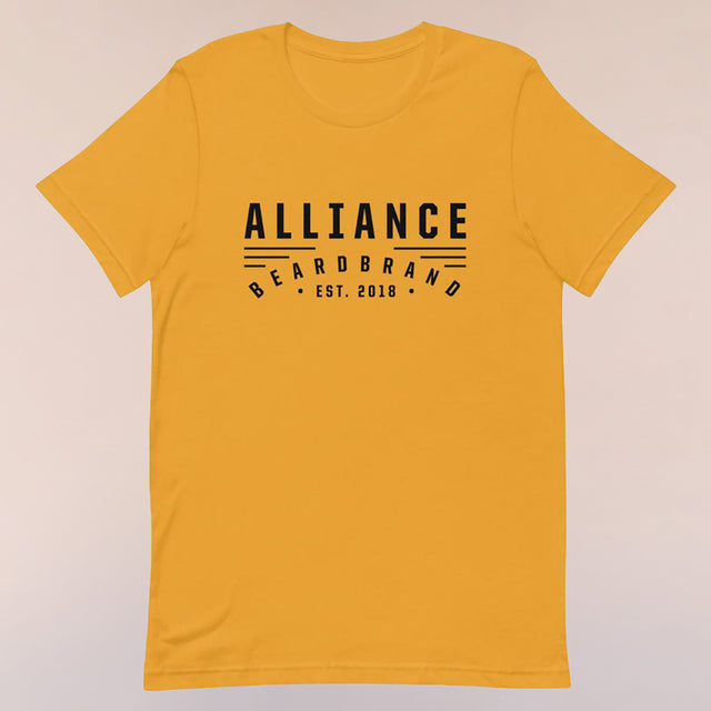 Alliance Banner Tee against a neutral background.