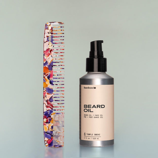 Temple Smoke Beard Oil + Free Comb