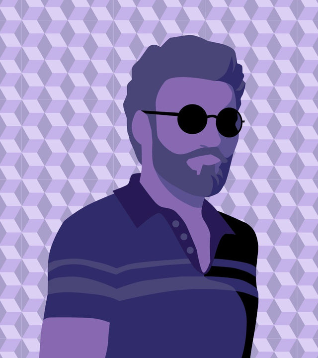 Eclectic beardsman